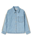 Palm Angels Kids denim shirt