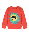 Stella McCartney Kids felpa con stampa