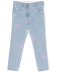 Stella McCartney Kids jeans con stampa