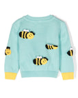 Stella McCartney Kids cardigan con api