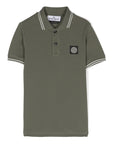 Stone Island Junior polo con logo