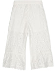 Twinset Kids lace pants