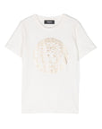 Versace Kids t-shirt con Medusa