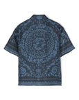 Versace Kids camicia con stampa barocca