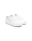 Versace Kids leather sneakers