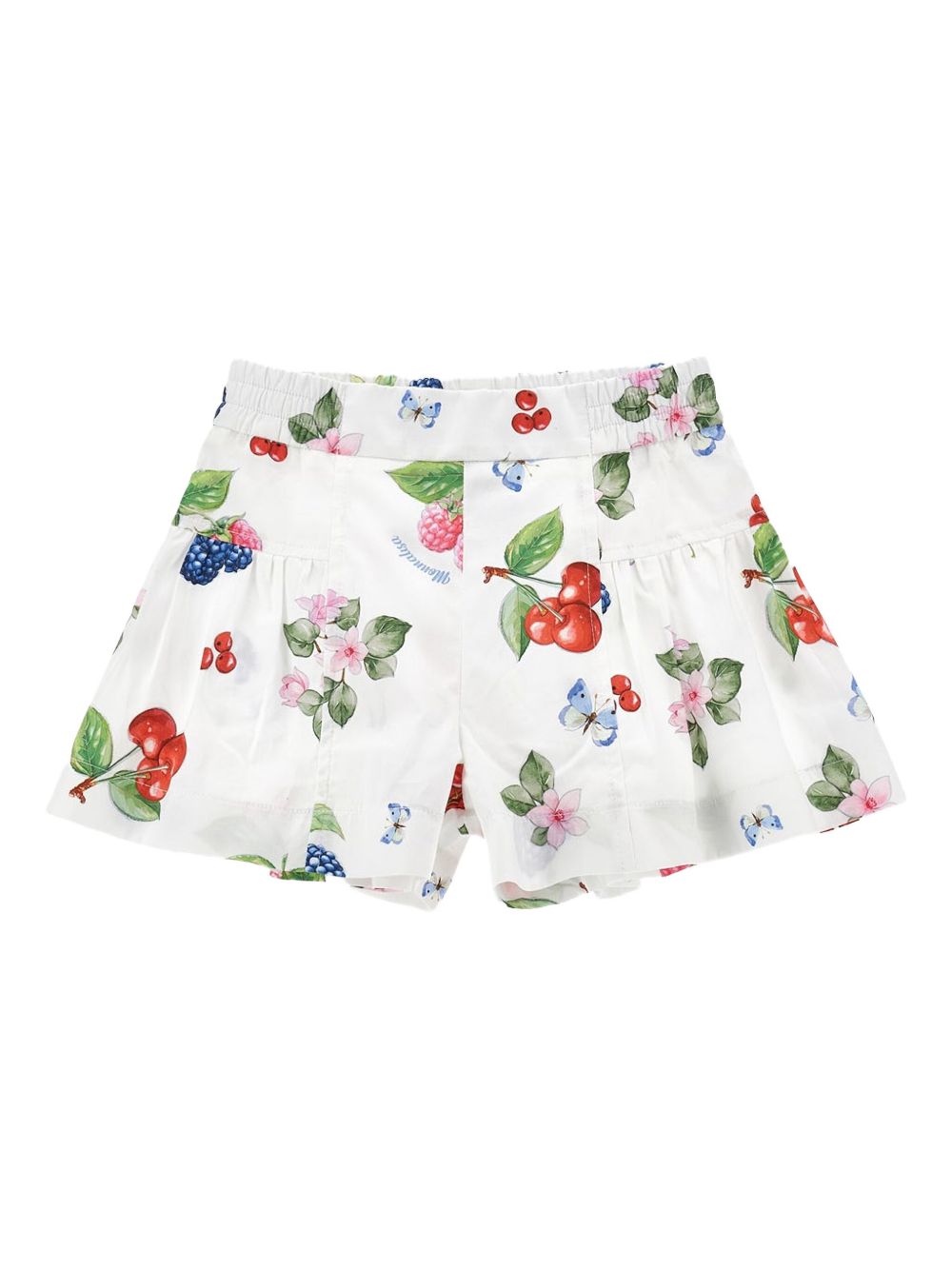Shorts per bambina Monnalisa con stampa 11E4195673 0099 MONNALISA 