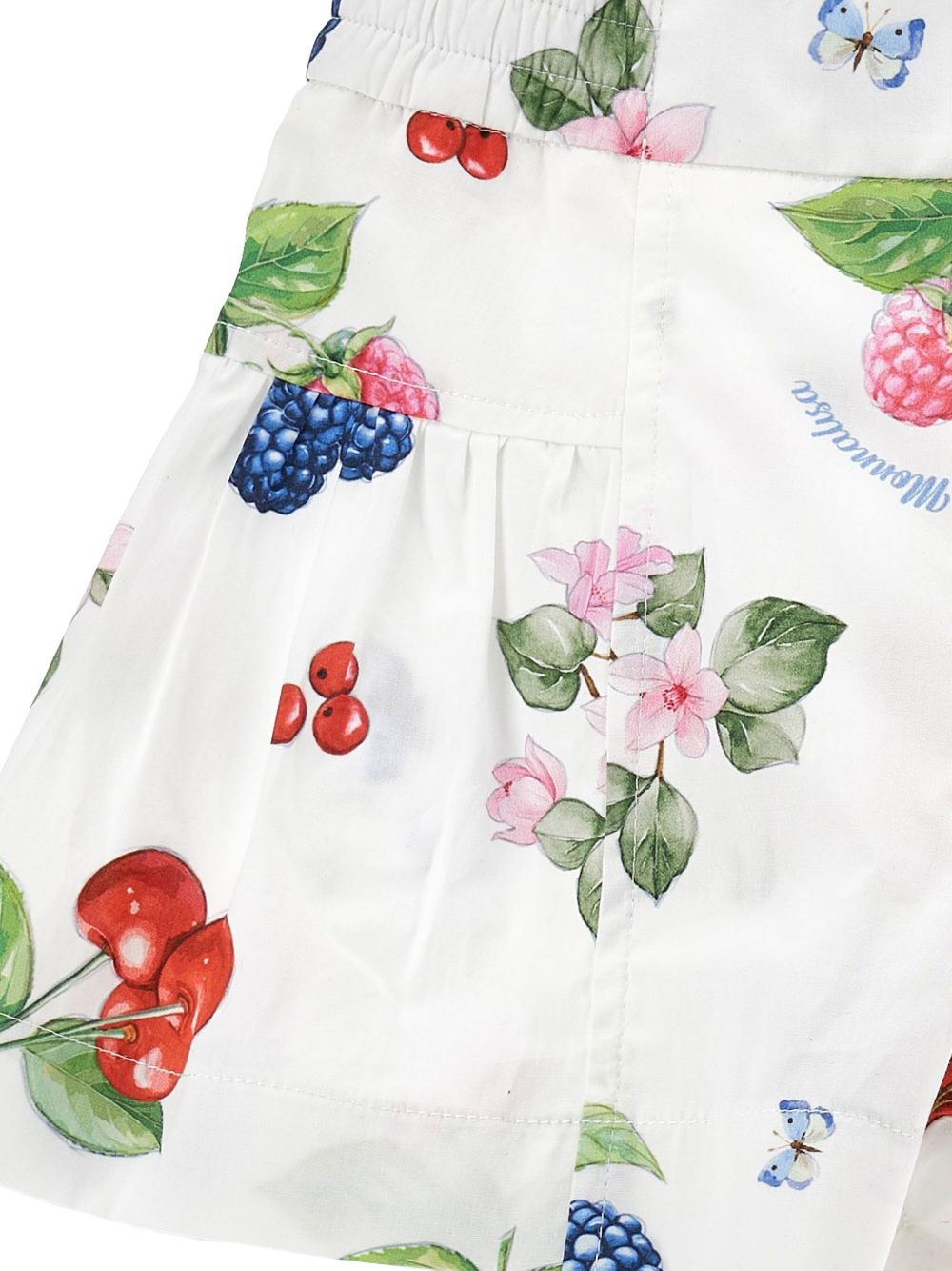 Shorts per bambina Monnalisa con stampa 11E4195673 0099 MONNALISA 