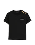 T-shirt unisex Balmain Kids con logo BY8Q21Z3672 930BC BALMAIN KIDS 
