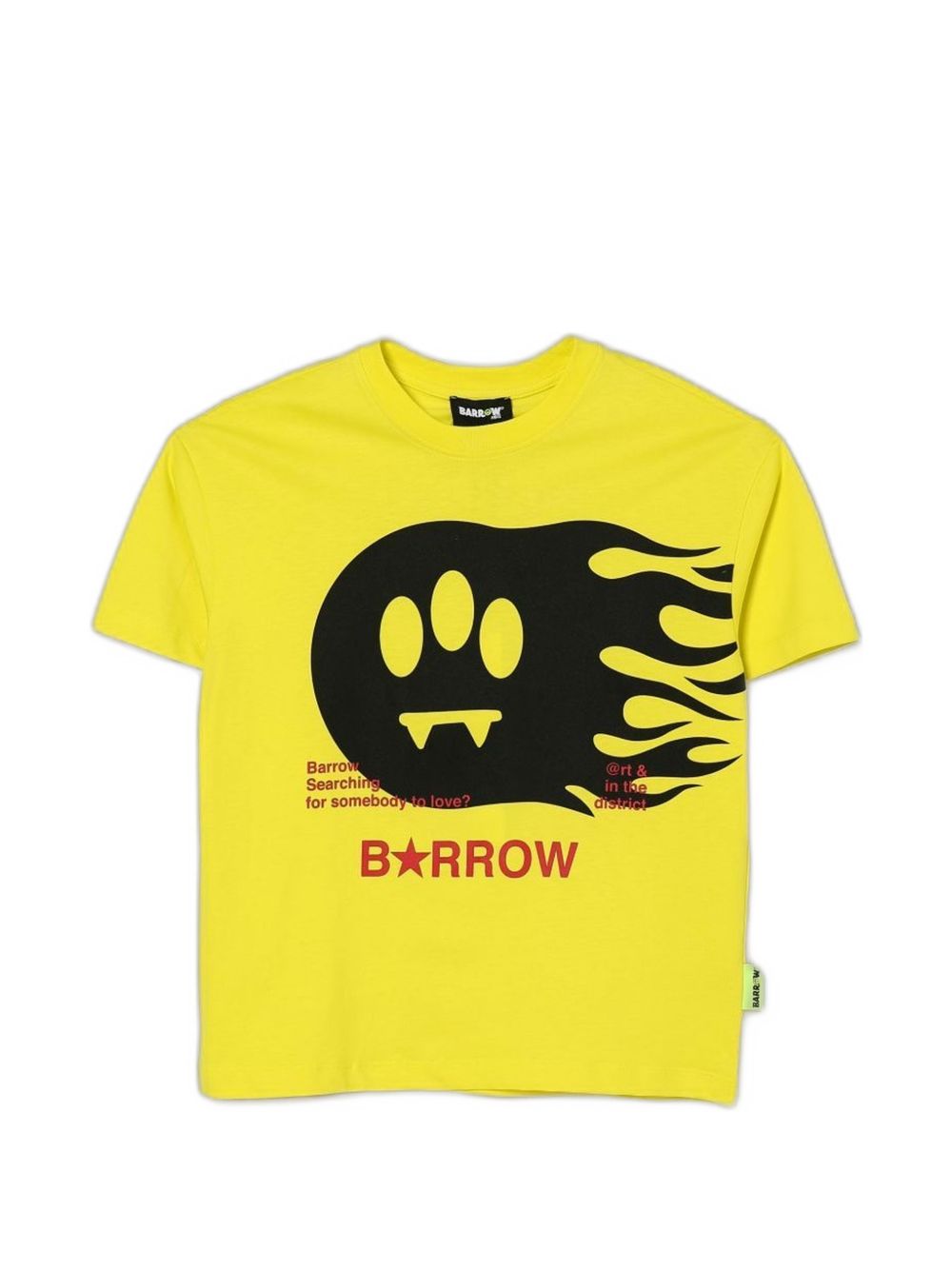T-shirt per bambino Barrow kids con stampa S6BKJUTH066 BW317 BARROW KIDS 