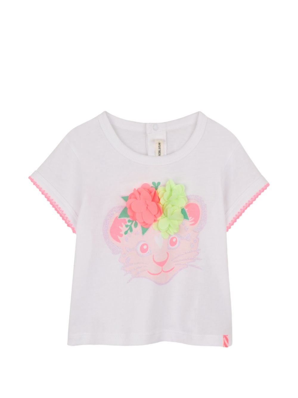 T-shirt per neonata Billieblush con fiori U21782 10P BILLIEBLUSH KIDS 