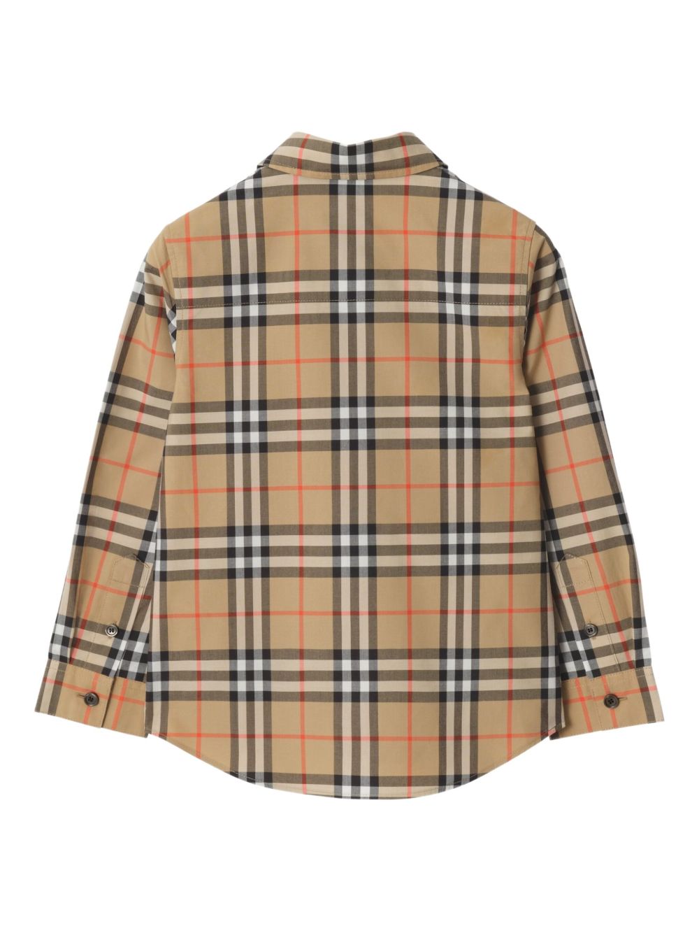 Camicia per bambino Burberry Kids in check 8117166 B9368 BURBERRY KIDS 