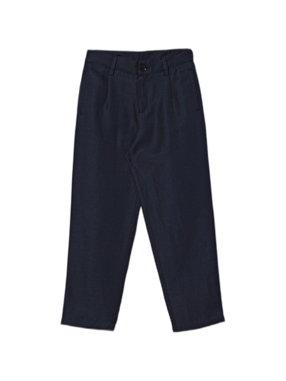 Pantaloni per bambino Emporio Armani Kids in lino EB001036AF20959 UB146 EMPORIO ARMANI KIDS 