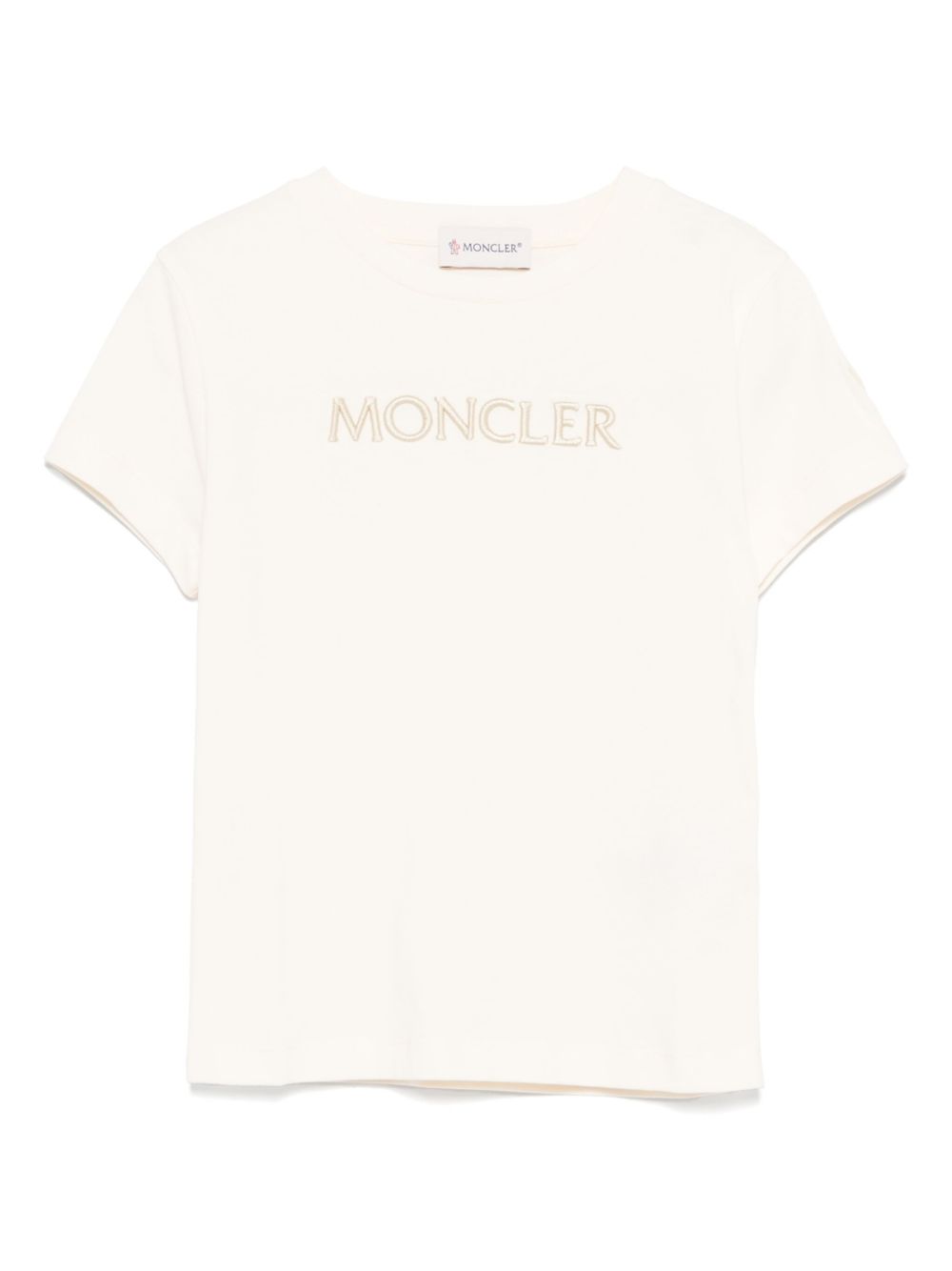 T-shirt per bambina Moncler Enfant con ricamo L19548C0000989AT9 050 MONCLER ENFANT 