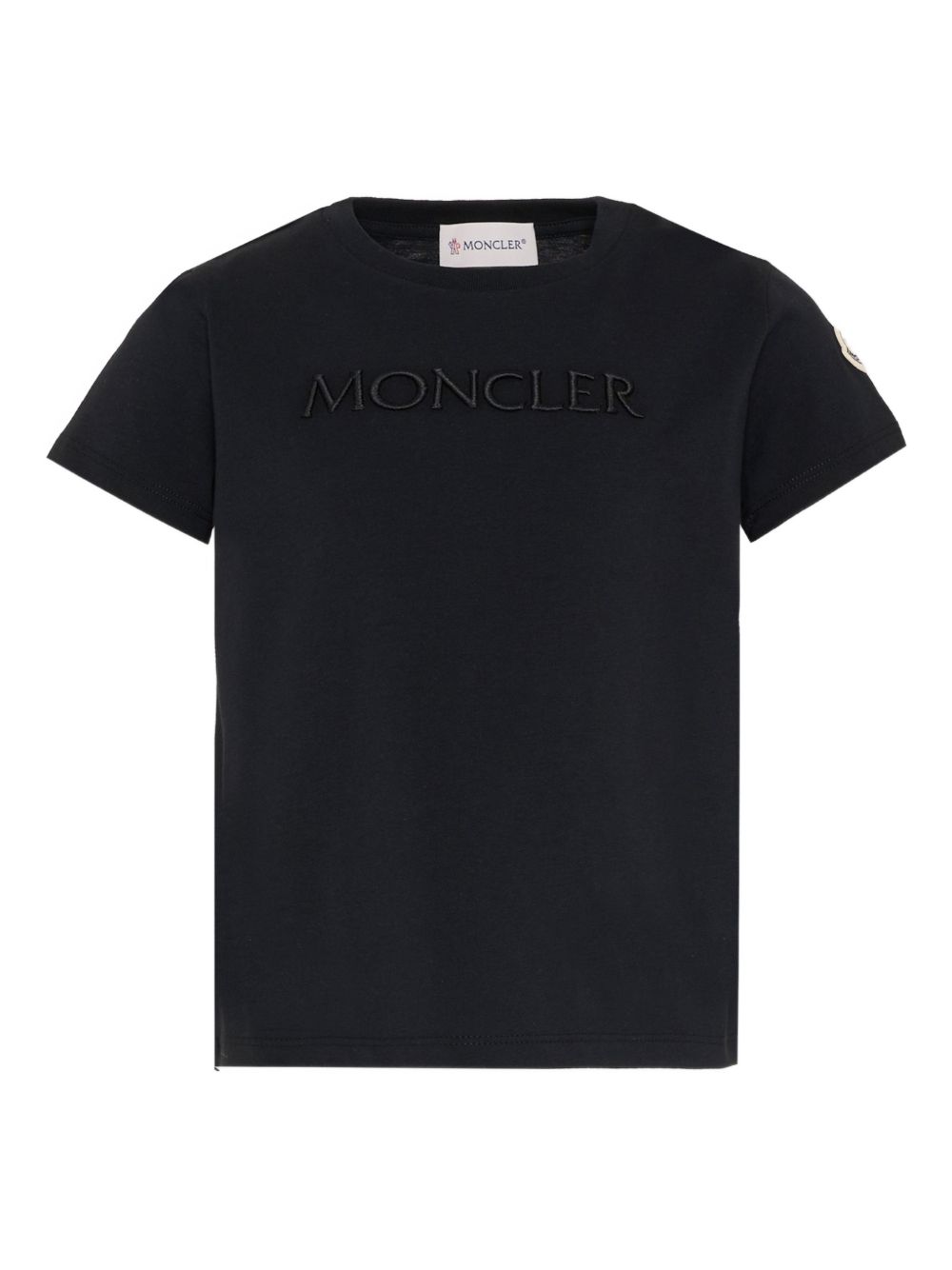 T-shirt per bambina Moncler Enfant con ricamo L19548C0000989AT9 999 MONCLER ENFANT 
