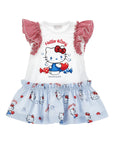 Abito per bambina Monnalisa Hello Kitty 11G9177201 0099 MONNALISA 