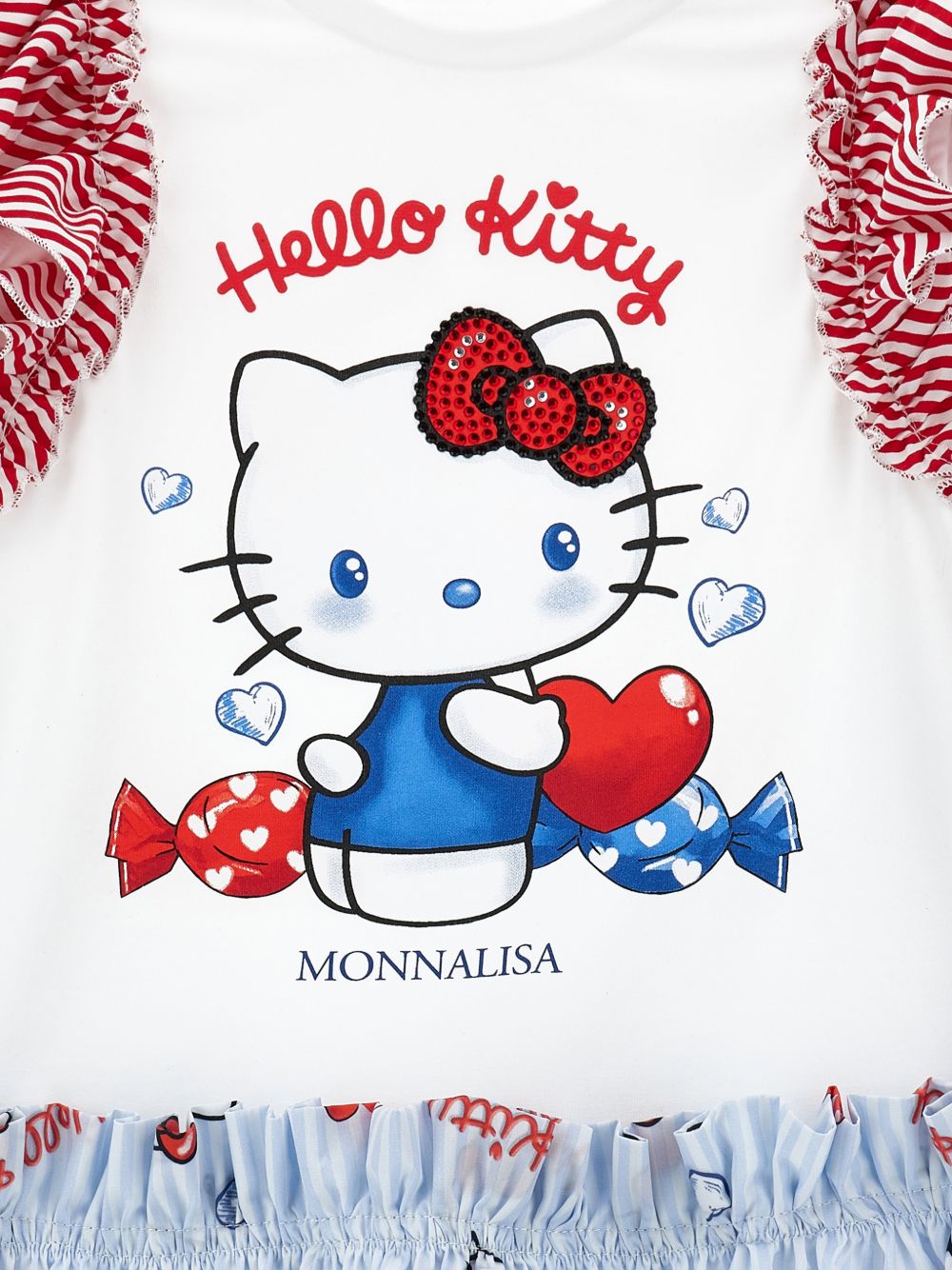 Abito per bambina Monnalisa Hello Kitty 11G9177201 0099 MONNALISA 