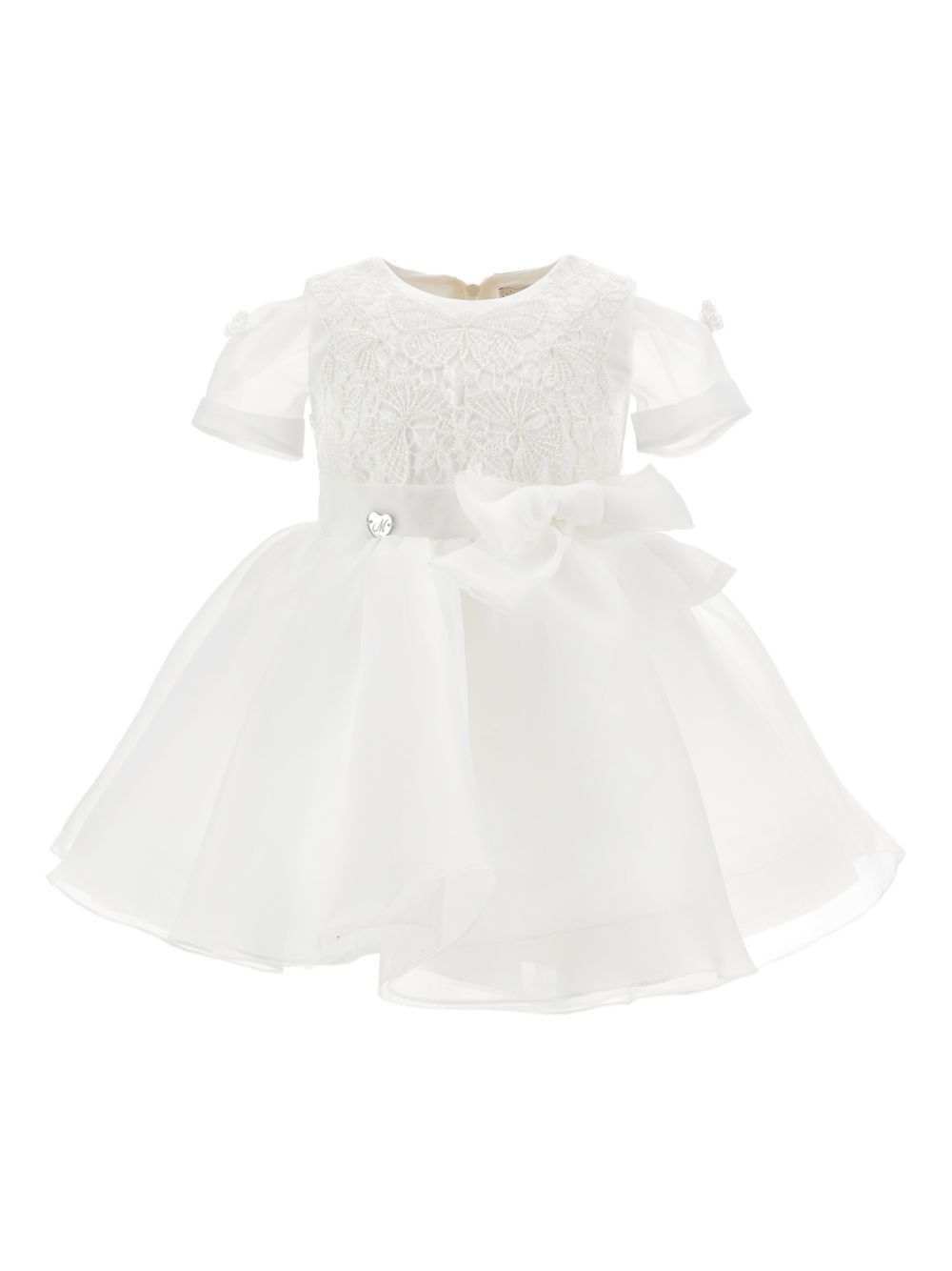 Abito per neonata Monnalisa organza 73G9027112 0001 MONNALISA 