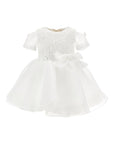 Abito per neonata Monnalisa organza 73G9027112 0001 MONNALISA 