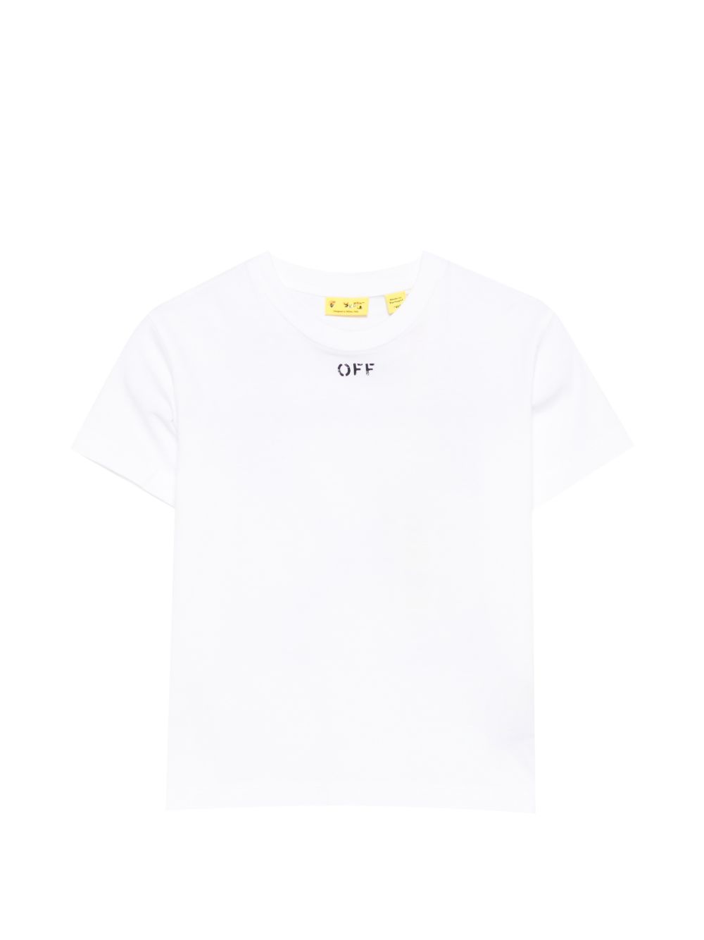 T-shirt per bambino Off White Kids con logo OBAA002S26JER006 100 OFF WHITE KIDS 