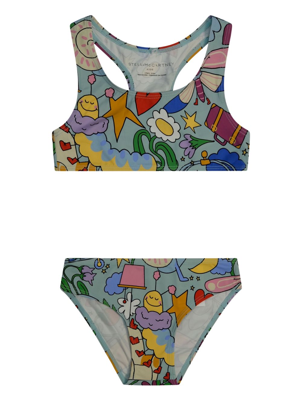 Costume per bambina Stella McCartney Kids due pezzi TYCA35Z3509 754MC STELLA McCARTNEY KIDS 