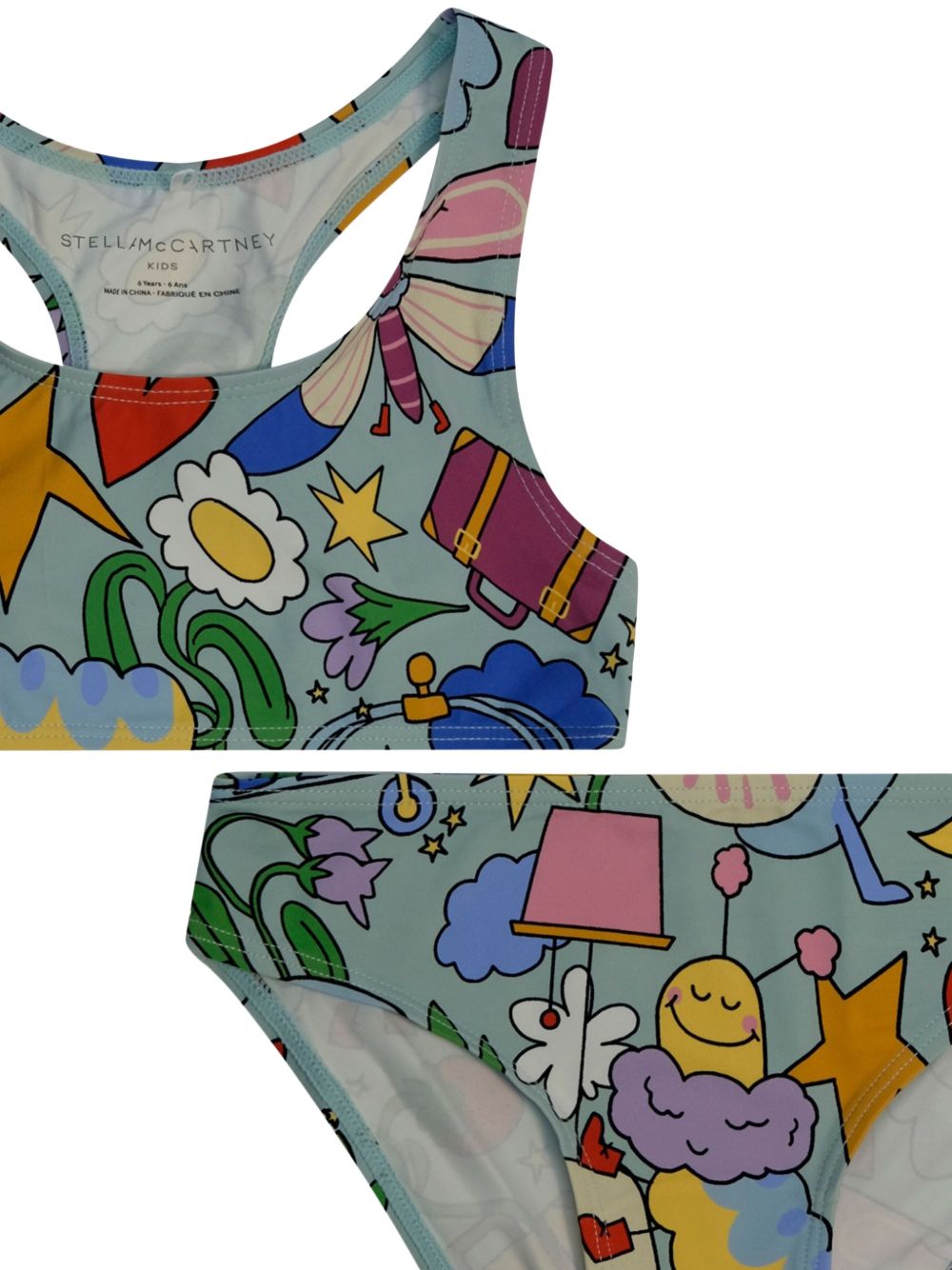 Costume per bambina Stella McCartney Kids due pezzi TYCA35Z3509 754MC STELLA McCARTNEY KIDS 