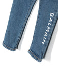 Balmain Kids jeans con logo