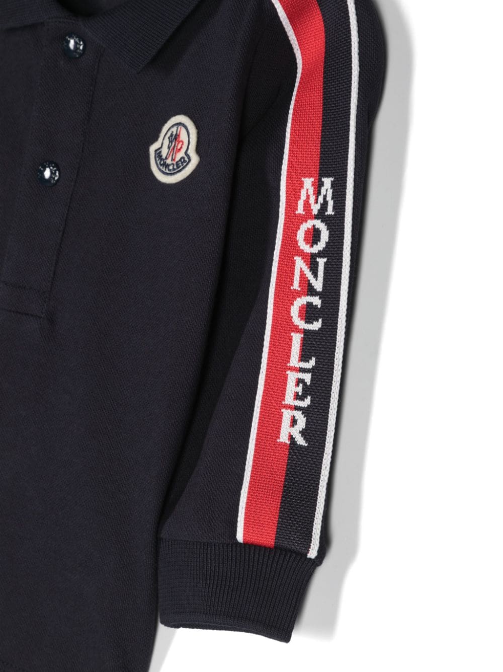 Moncler kids long-sleeved polo shirt
