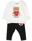 Moschino Kids 2-piece set with Teddy