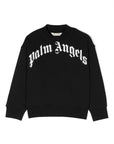 Palm Angels Kids felpa con logo