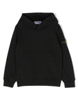 Stone Island Junior felpa con cappuccio