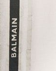 Balmain Kids scarf with logo