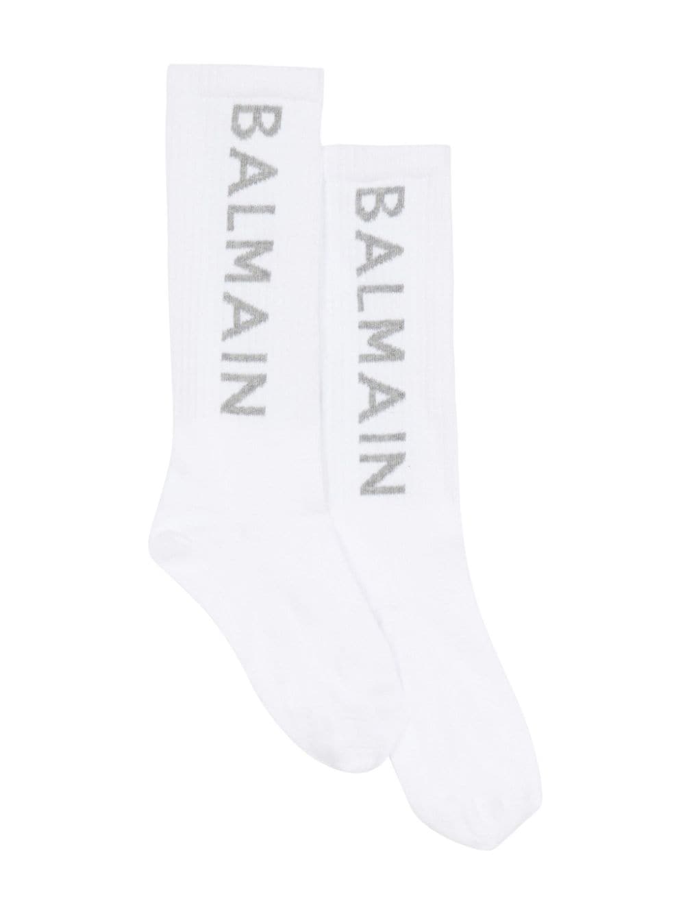 Balmain Kids sponge socks