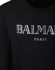 Balmain Kids abito in felpa