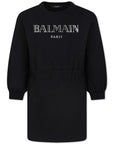 Balmain Kids abito in felpa