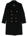 Balmain Kids cappotto doppiopetto