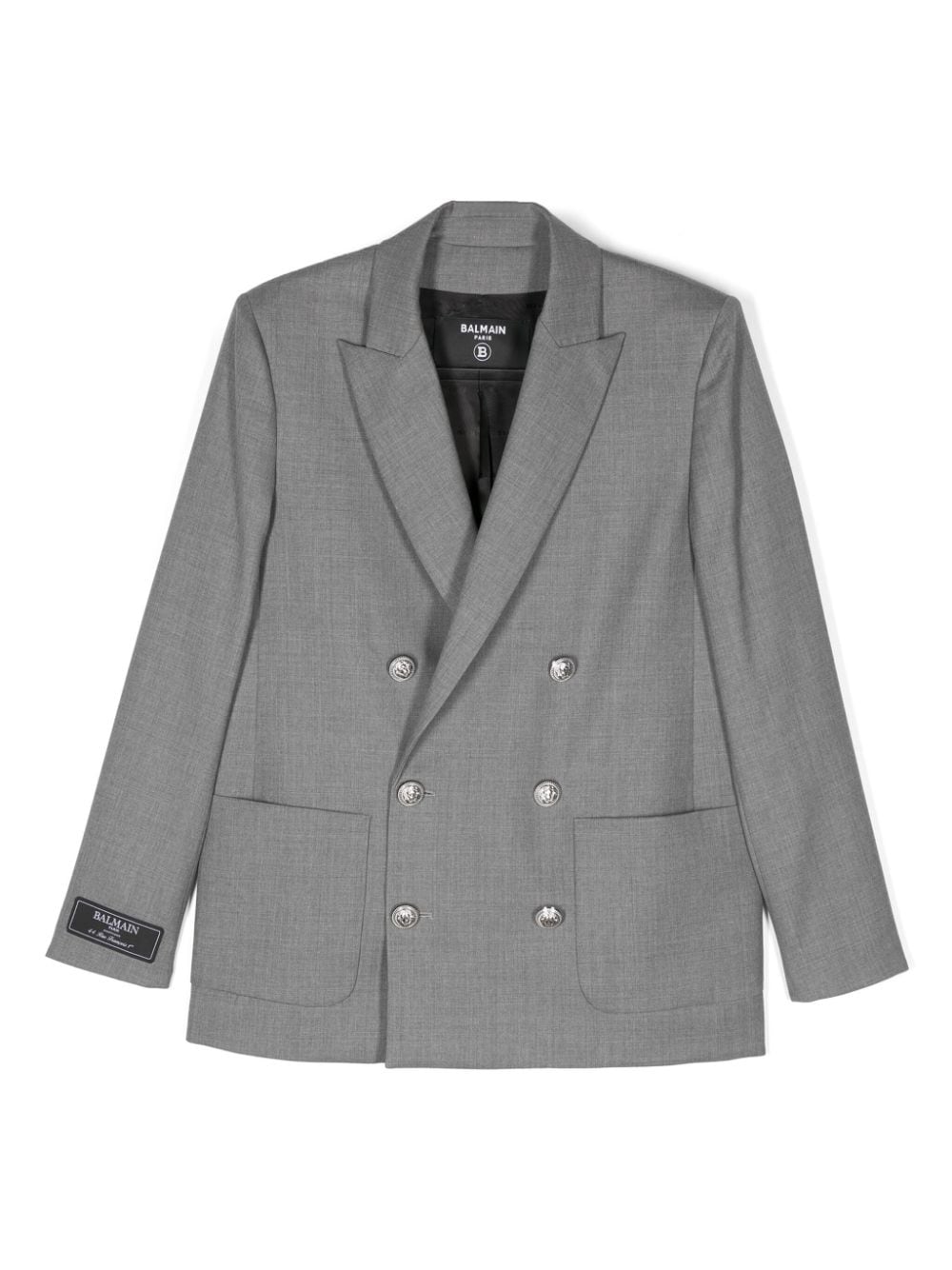 Balmain Kids blazer doppiopetto