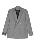 Balmain Kids blazer doppiopetto