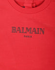 Balmain Kids maglioncino con logo