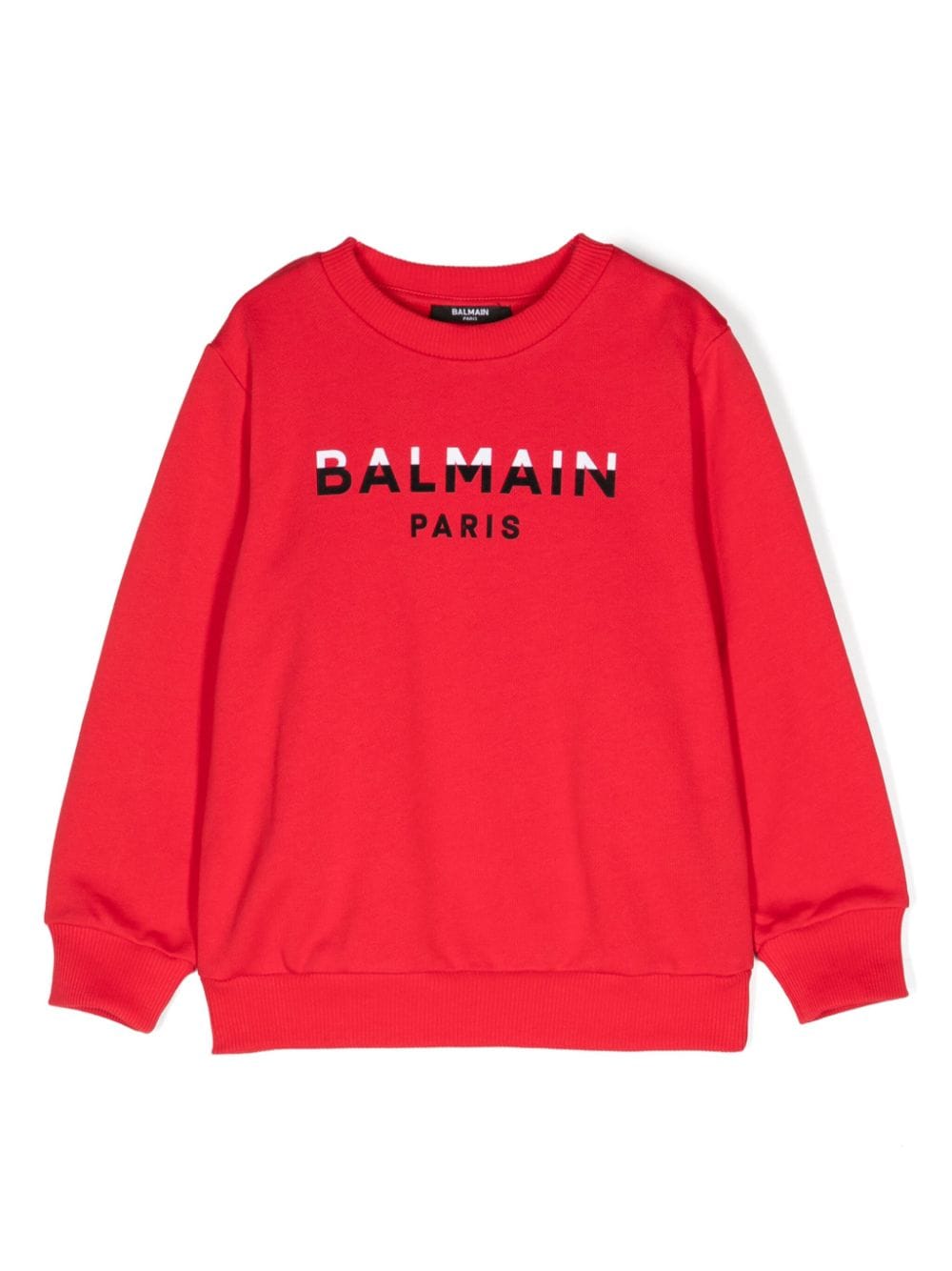 Balmain Kids felpa con stampa