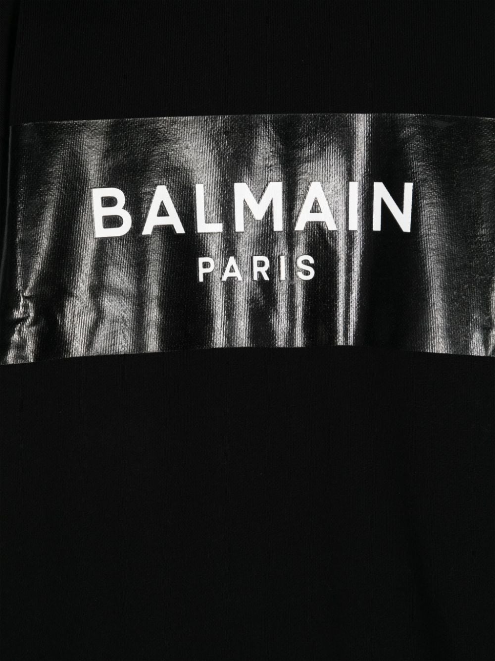 Balmain Kids felpa con stampa