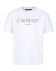 Balmain Kids printed t-shirt