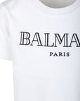 Balmain Kids t-shirt con logo