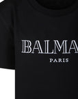 Balmain Kids t-shirt con logo