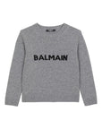 Balmain Kids sweater with logo