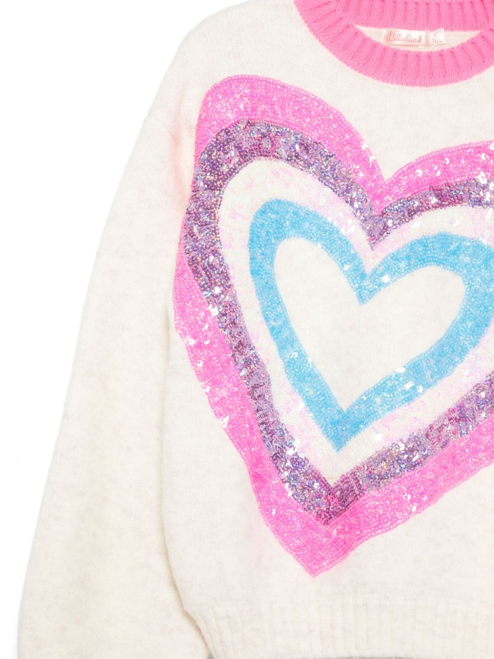 Billieblush maglione con paillettes