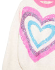 Billieblush maglione con paillettes