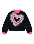 Billieblush maglione con paillettes