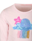 Billieblush t-shirt con fantasia