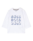 Boss Kids t-shirt con stampa