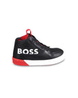 Boss Kids sneakers con logo